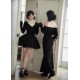 With Puji Crush Top Short and Long Low V Neck One Piece and Set(Pre-Order/Full Payment Without Shipping)